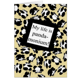 My life is panda-monium - Yellow Cards