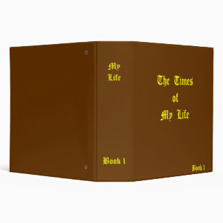 My Life Journal Binder