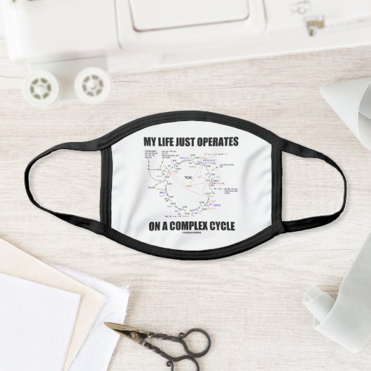 My Life Just Operates On A Complex Cycle Krebs Face Mask (Insitu)