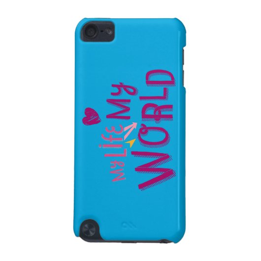 My Life My World 2 iPod Touch (5th Generation) Case (Back)
