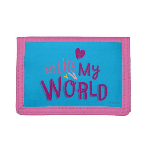 My Life My World 2 Trifold Wallet