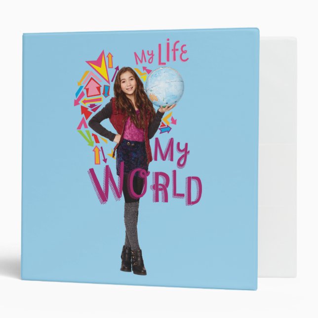 My Life My World 3 Ring Binder (Front/Inside)