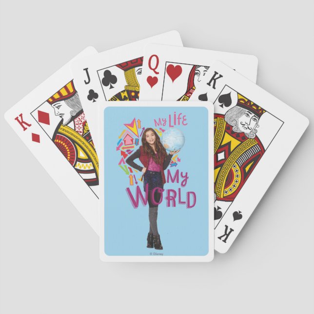 My Life My World Poker Cards (Back)
