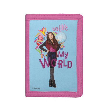 My Life My World Tri-fold Wallet