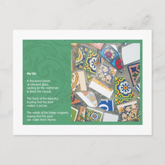 My Life Postcard (Front)