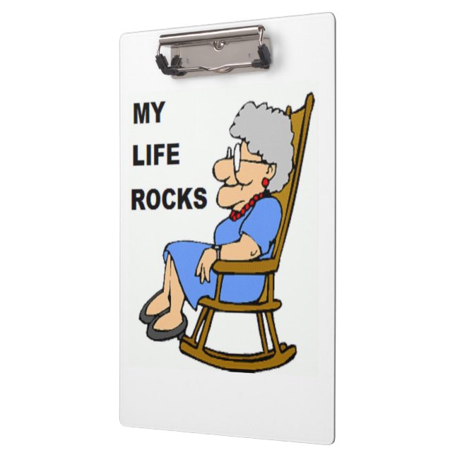 MY LIFE ROCKS CLIPBOARD (Left)