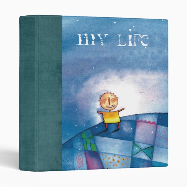 My Life Scrapbook 3 Ring Binder (Front/Spine)
