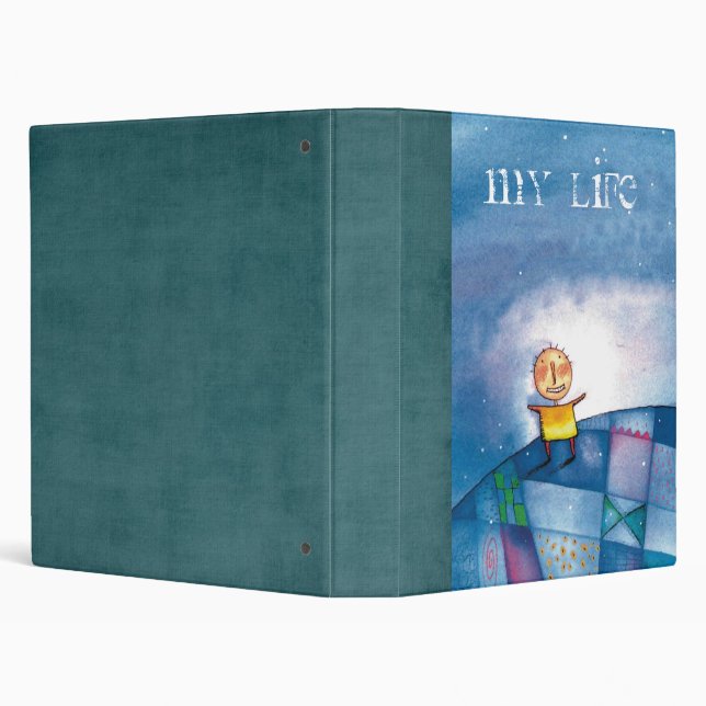 My Life Scrapbook Binder (Background)