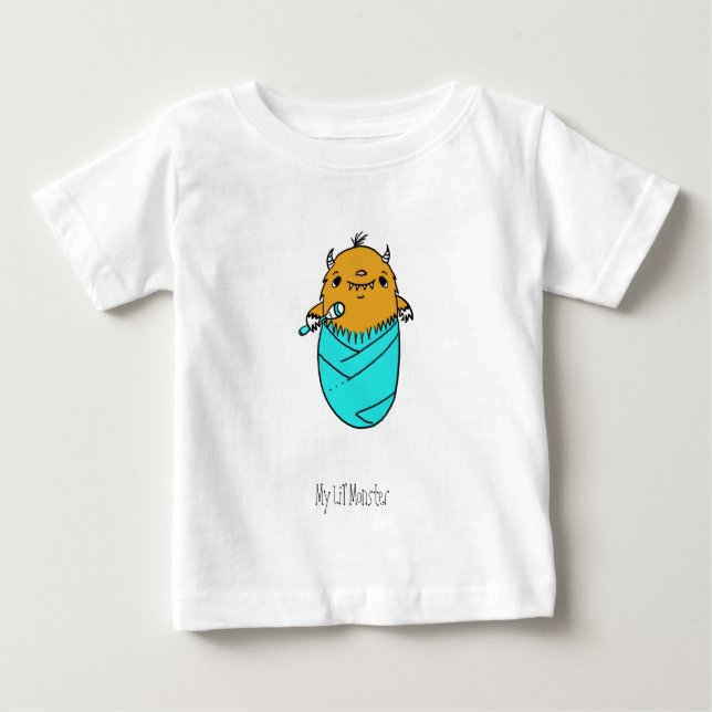 My Lil' Monster Baby T-Shirt (Front)