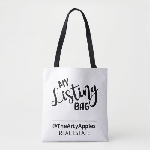 my listing  bag custom logo business company