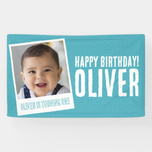 My Little Boss Birthday party sign banners