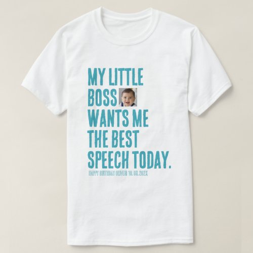 My Little Boss  Funny guest of honor T_shirts