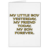 MY LITTLE BOY (Front)