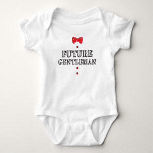 My Little Brother New Baby Future Gentleman Design Baby Bodysuit