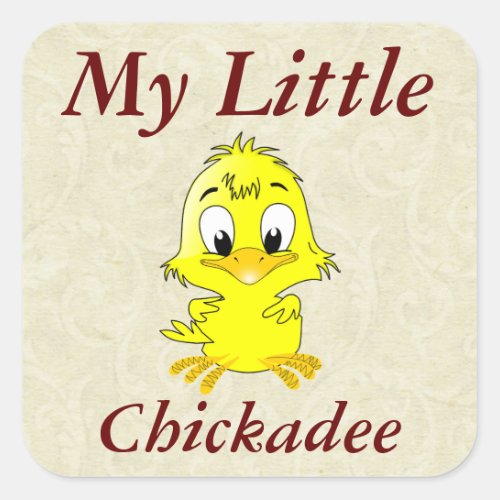 My Little Chickadee Sticker