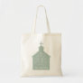 My little church bag cute green personalized tote