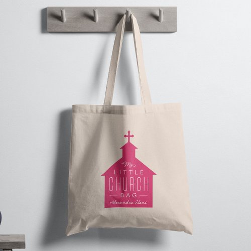 My little church bag dark pink kids bag