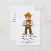 My Little Cowboy Mommy Cards (Front/Back)