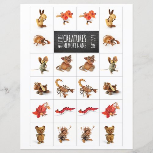 My Little Creatures Memory Game 23