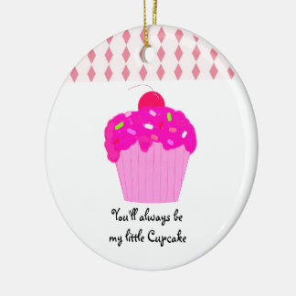 My Little Cupcake Ceramic Ornament