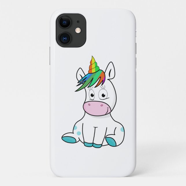 My little cute Unicorn Case-Mate iPhone Case (Back)
