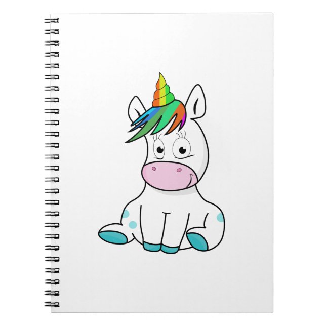 My little cute Unicorn Notebook (Front)