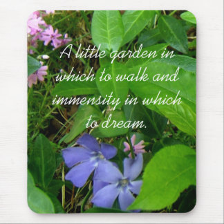 My little flower garden mousepad- customize mouse pad