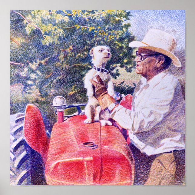 My Little Friend Poster (Front)