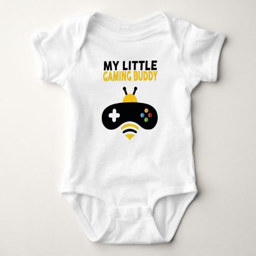 My little Gaming Buddy Baby Bodysuit