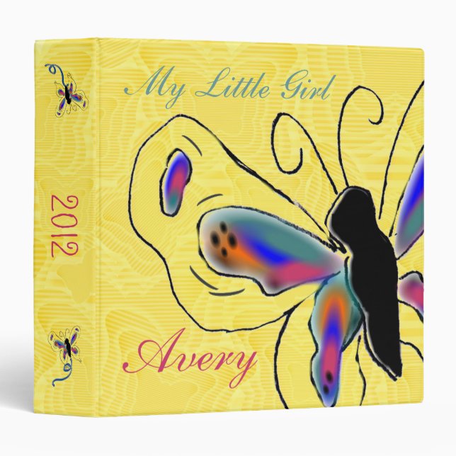 My Little Girl Album Binder (Front/Spine)