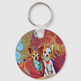 My Little Girls Keychain