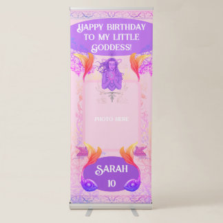 My little goddess - fantasy art retractable banner