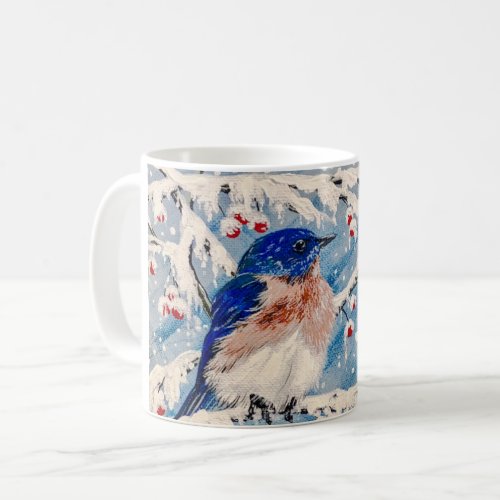 My little Happy Bluebird Coffee Mug