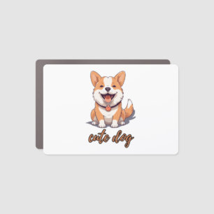 My Little Husky Cute Dog Classic T-Shirt Car Magnet
