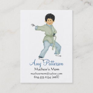 My Little Karate Mommy Cards