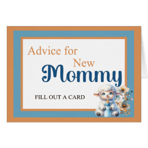 My Little Lamb_ Advice for Mommy Cards