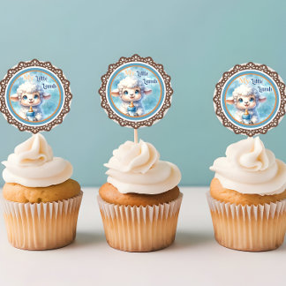 My Little Lamb Classic Round Sticker