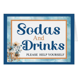 My Little Lamb_ Drinks Card