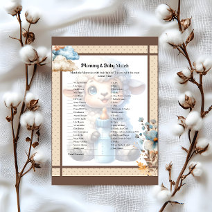 My Little Lamb_  Mommy and Baby Match Letterhead