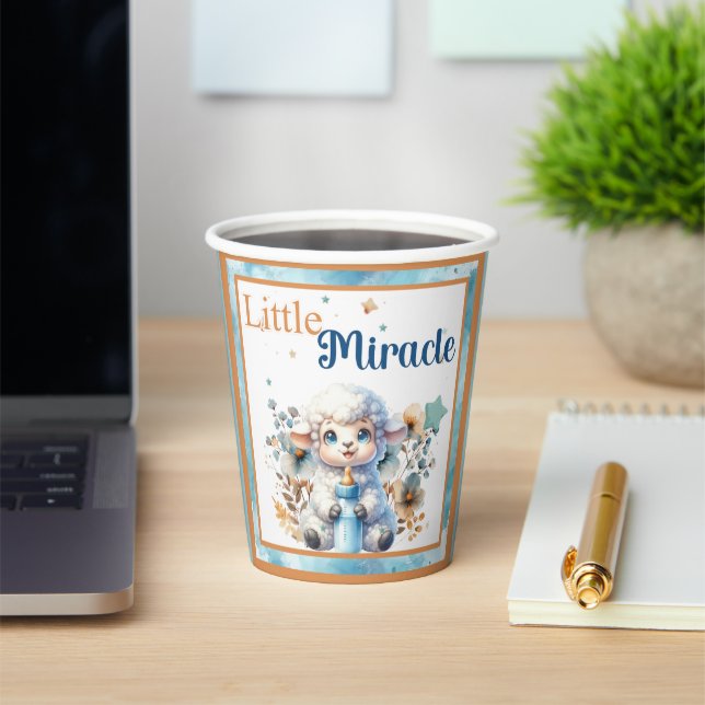 My Little Lamb Paper Cups (Insitu)