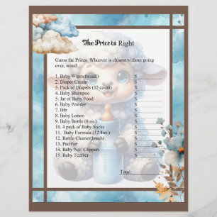 My Little Lamb_ The Price is Right Letterhead
