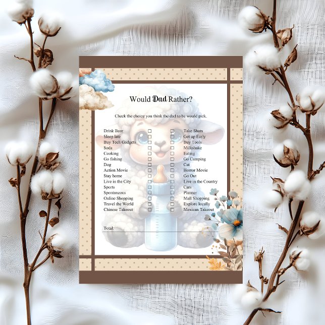 My Little Lamb_ Would Dad Rather Letterhead (Creator Uploaded)