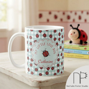 My Little Love Bug Ladybug Kids Mug