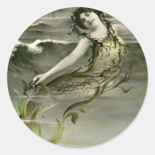 My Little Mermaid Classic Round Sticker