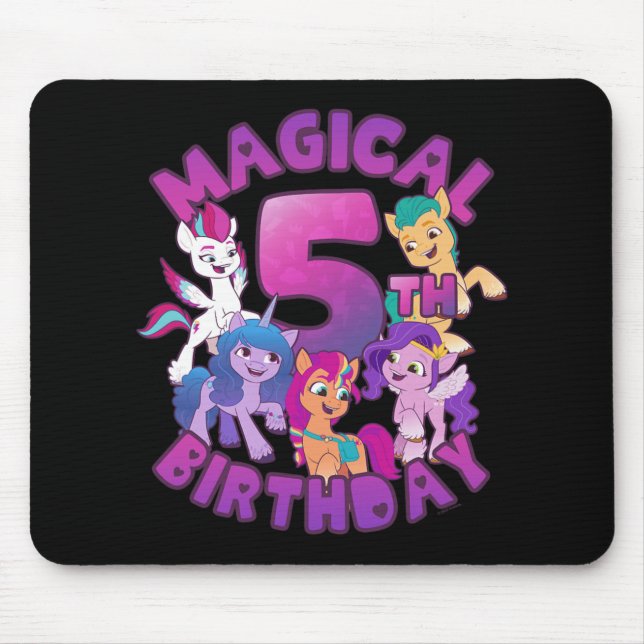 My Little Ny A New Generation 5th Birthday Group S Mouse Pad (Front)