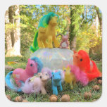 My Little Pony Autumn Gathering Square Sticker