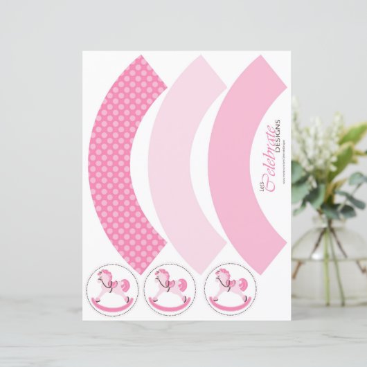 My Little Pony Cupcake Wrapper (Standing Front)