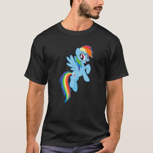 My Little Pony Friendship Is Magic Big Rainbow Das T-Shirt (Front)