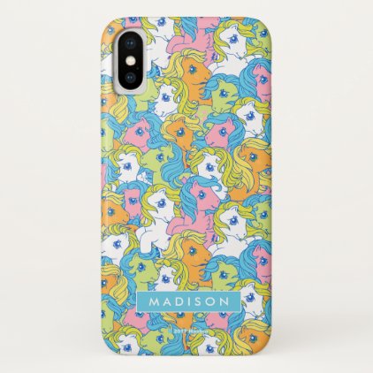 My Little Pony | Pastel Pattern iPhone X Case