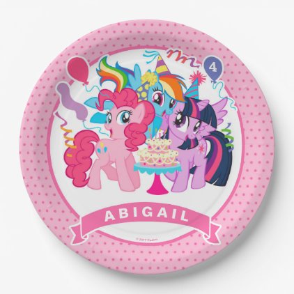 My Little Pony | Pink Birthday Paper Plate
